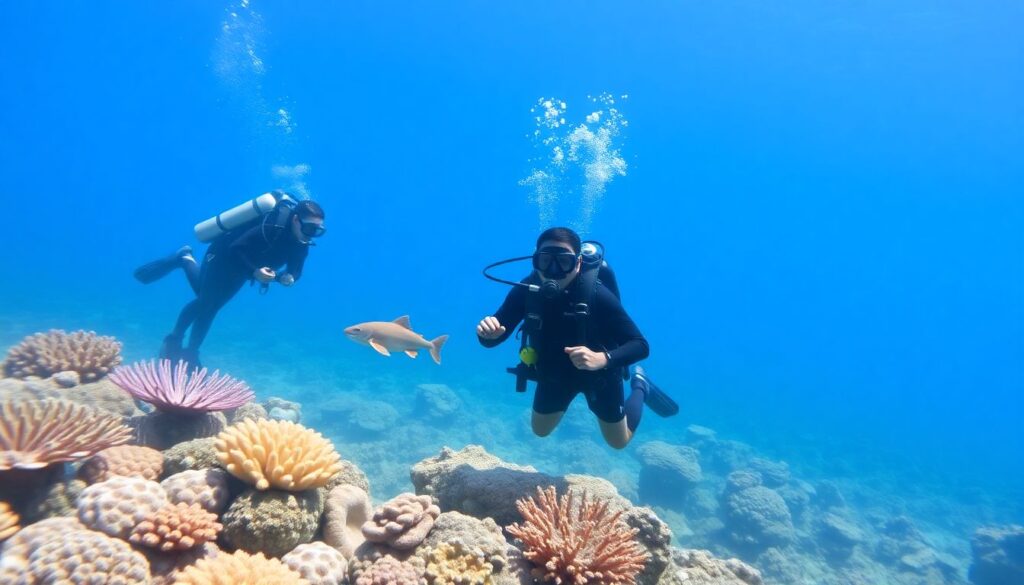 Дайвинг для начинающих: лучшие места в мире - иллюстрация