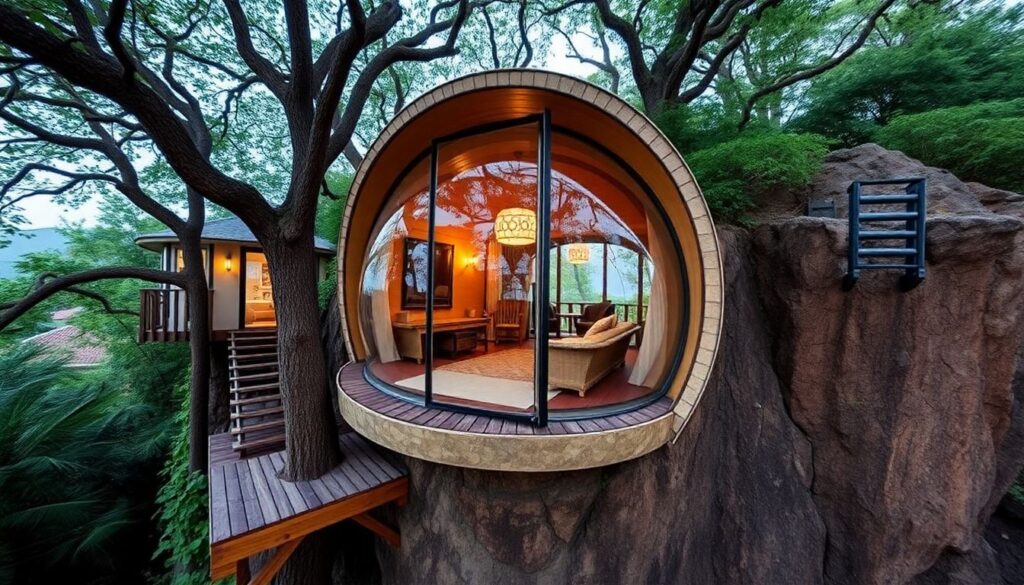 Необычные отели мира: от домиков на деревьях до подводных номеров - иллюстрация