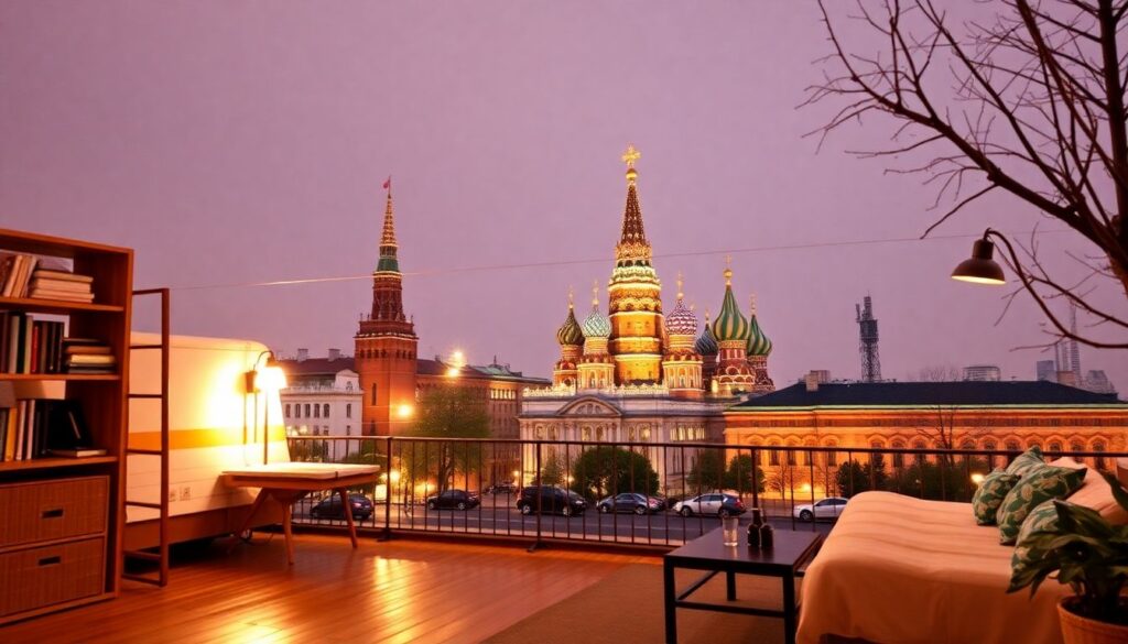 хостелы - иллюстрация