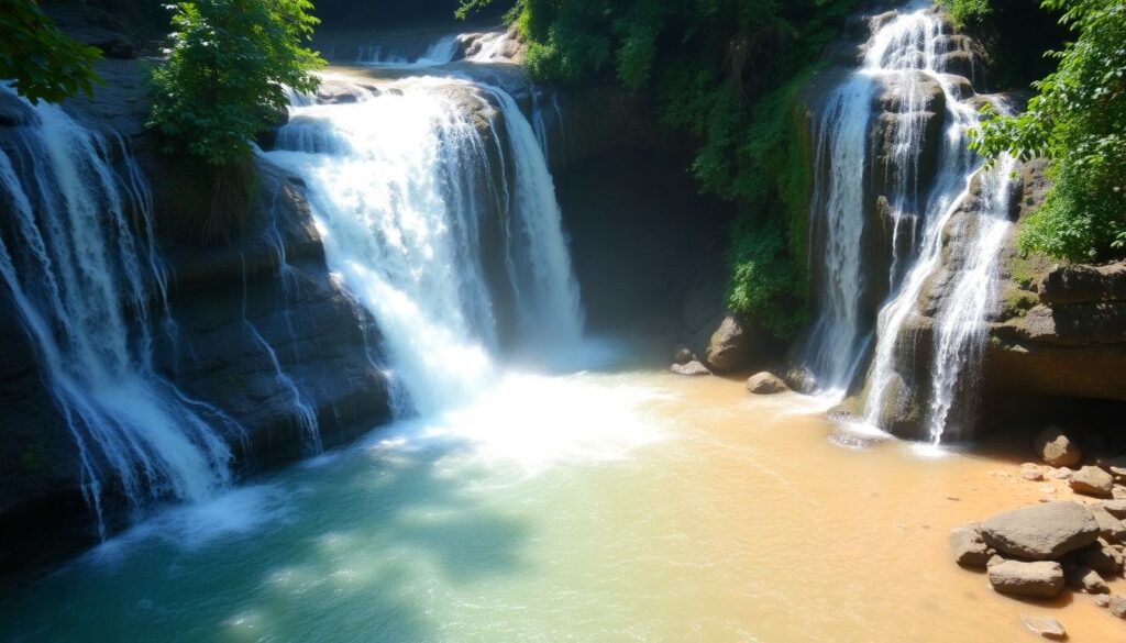 Самые красивые водопады мира - иллюстрация