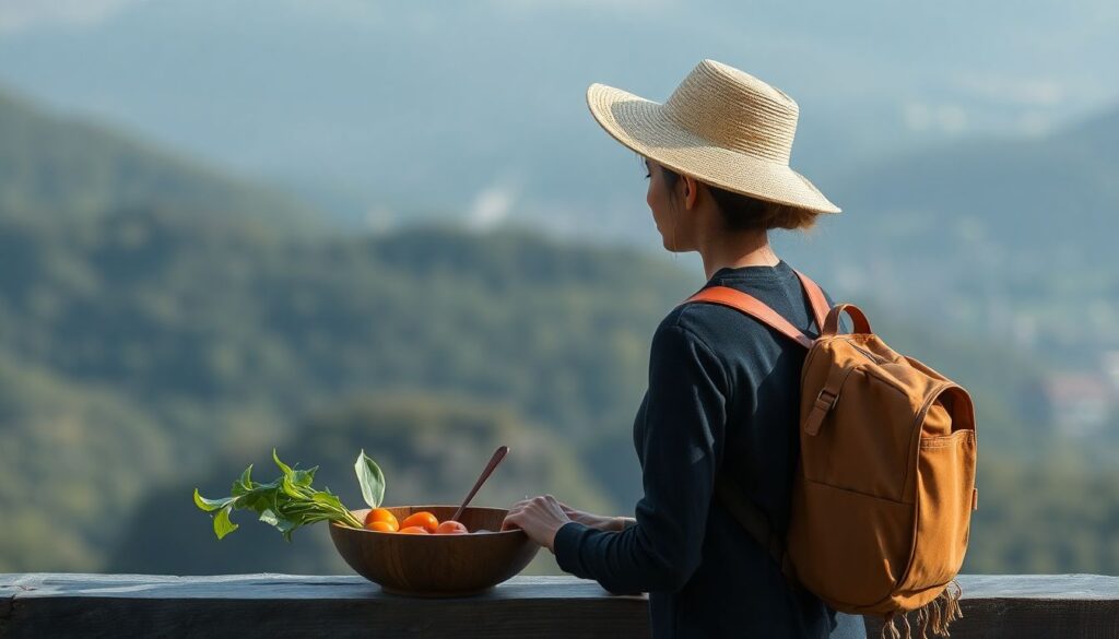 Вегетарианская еда в путешествии: как найти и что пробовать - иллюстрация