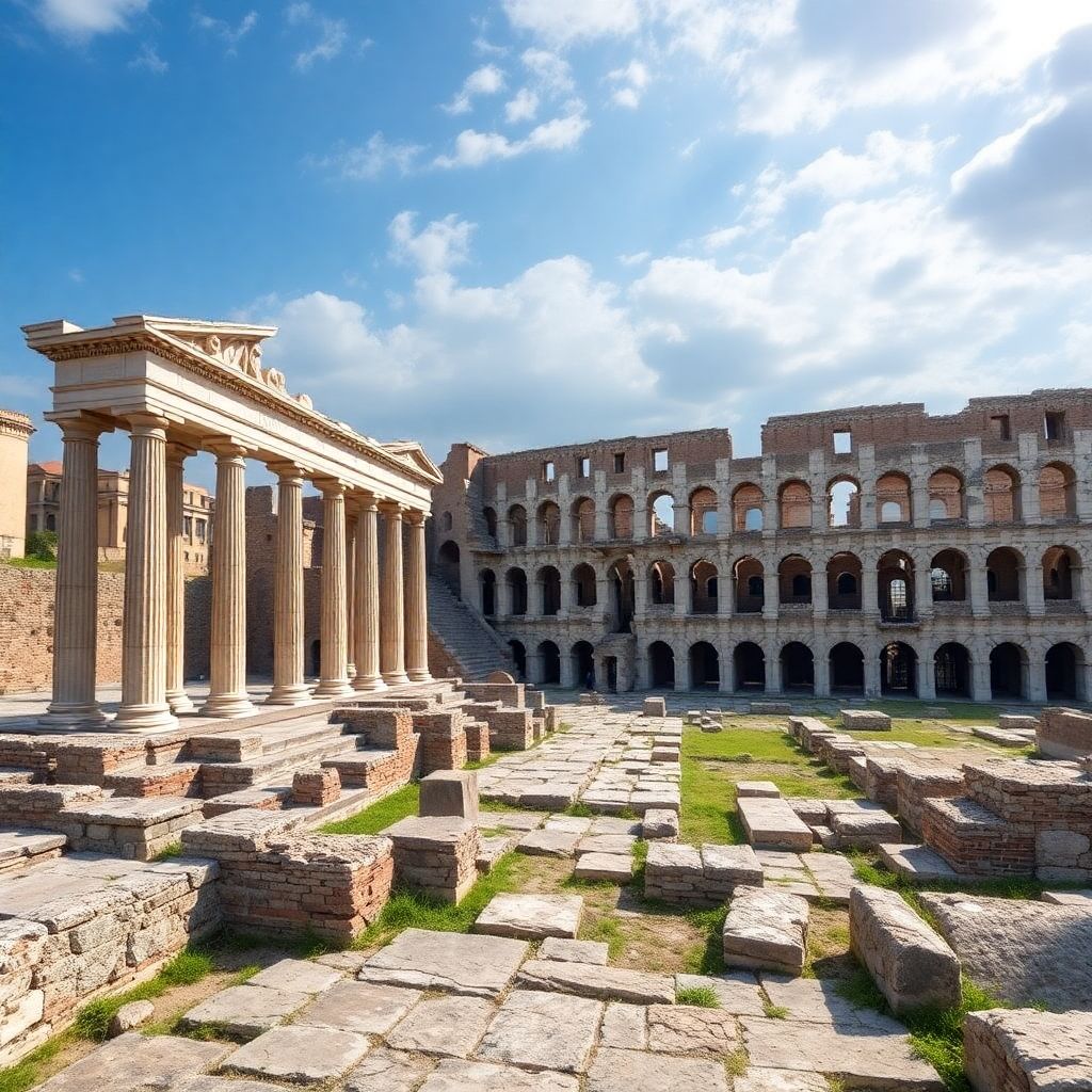 Древний Рим: прогулка по Колизею и руинам Римского форума