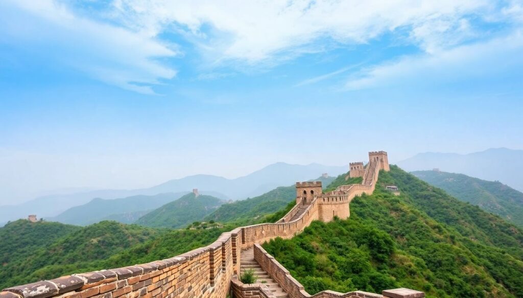 Китайская стена: какой участок выбрать для посещения - иллюстрация
