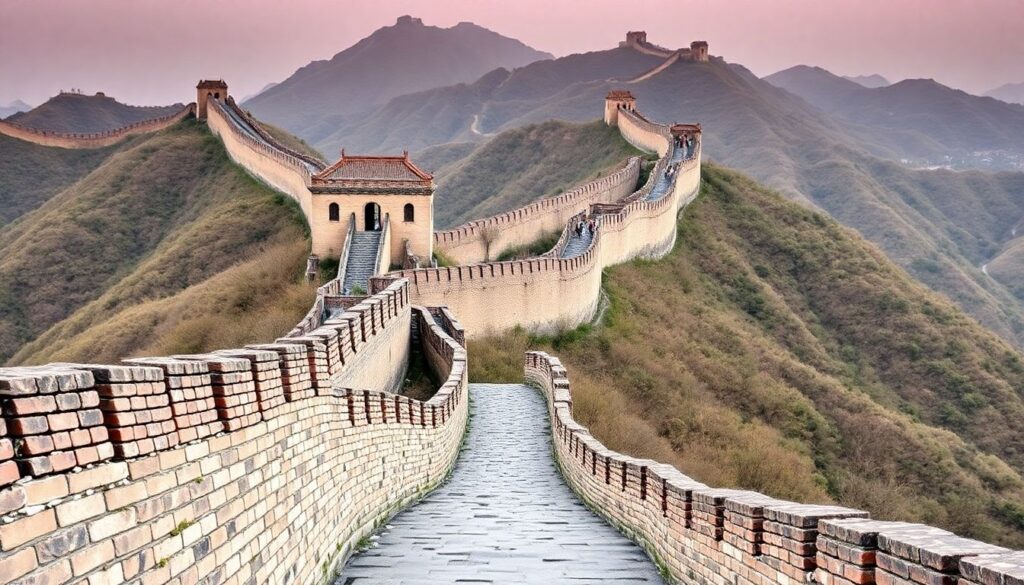 Китайская стена: какой участок выбрать для посещения - иллюстрация