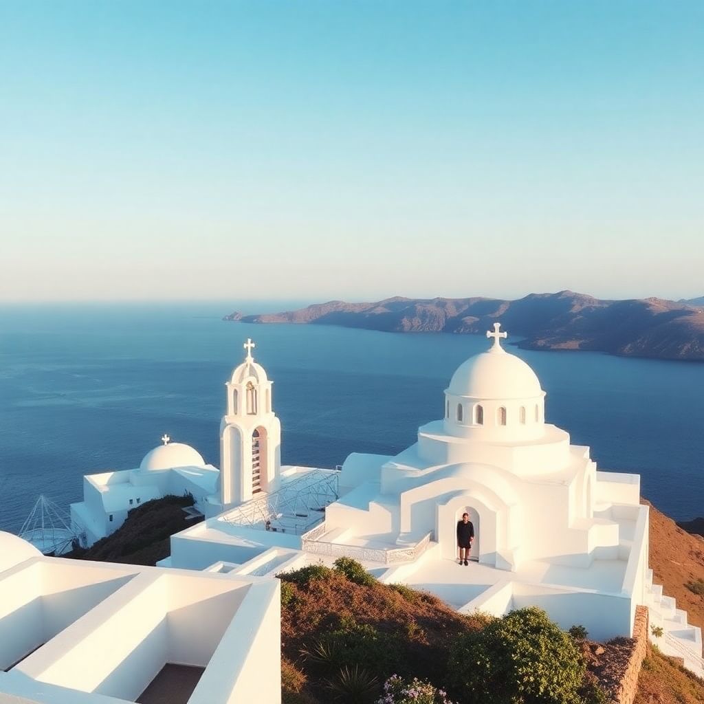 Санторини — красивые закаты и деревни с белыми домиками для идеального отдыха