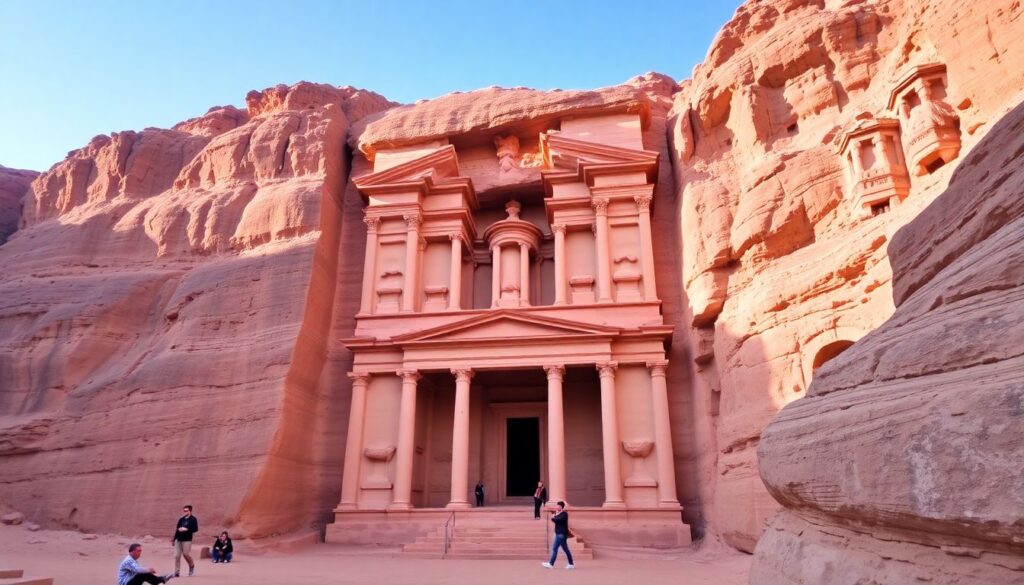 Путешествие в Иорданию: Петра - иллюстрация