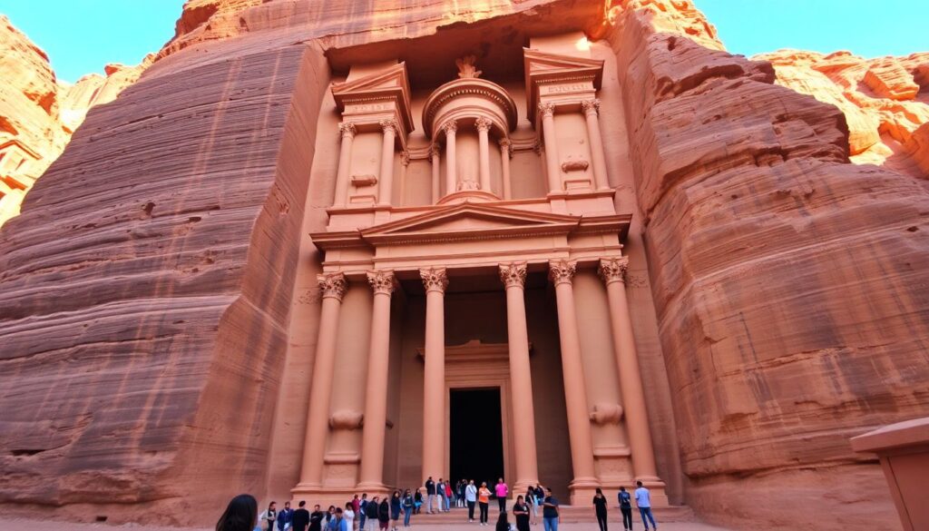 Путешествие в Иорданию: Петра - иллюстрация