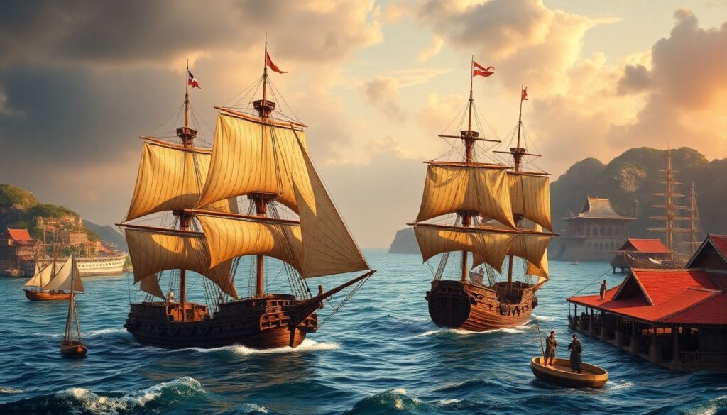 История Великих географических открытий: по следам Колумба и Магеллана - иллюстрация