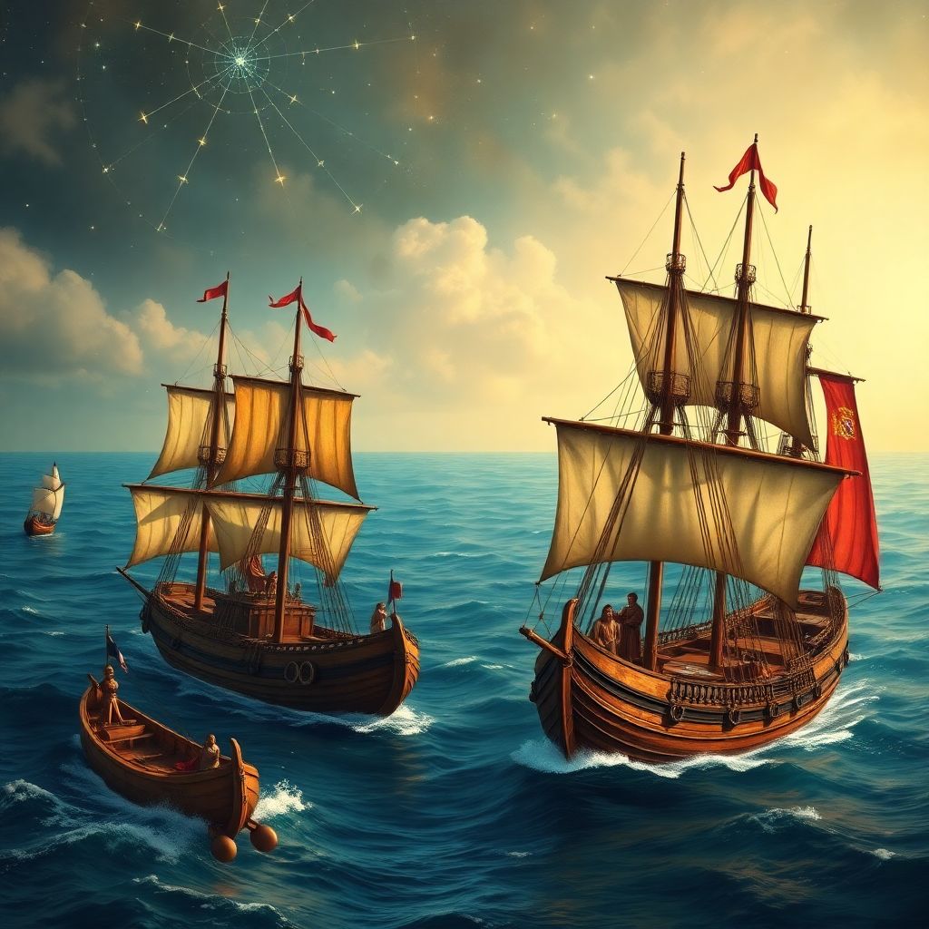 История великих географических открытий: путь Колумба и Магеллана к новым мирам