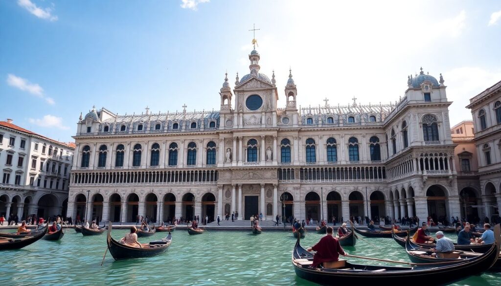 История венецианских дожей и их дворец - иллюстрация