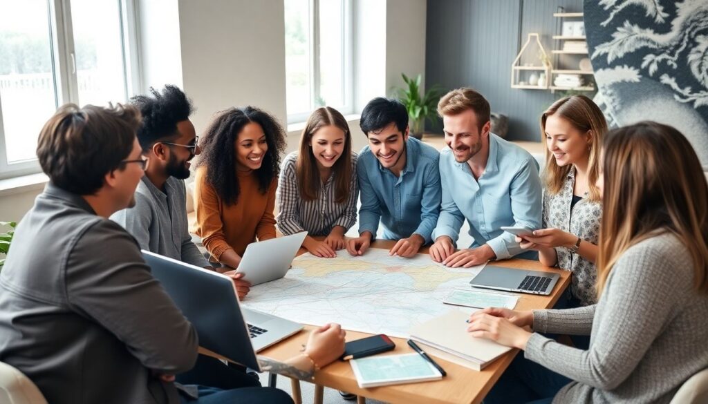 Как не поссориться с друзьями в совместной поездке - иллюстрация