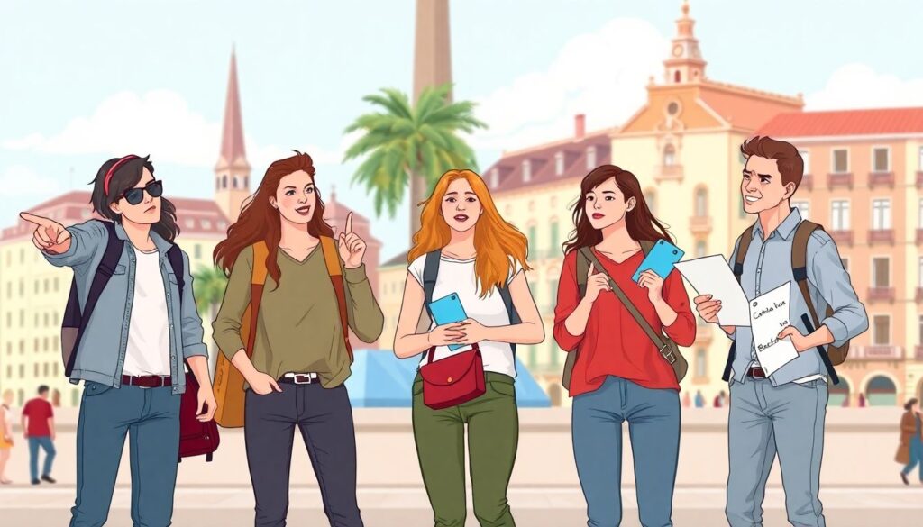 Как не поссориться с друзьями в совместной поездке - иллюстрация