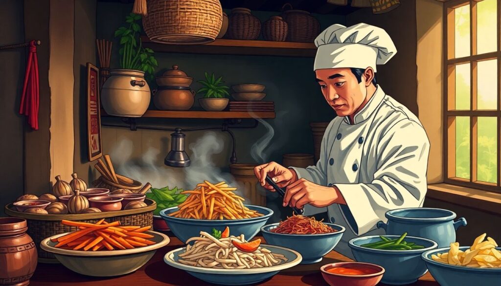 Самые необычные блюда - иллюстрация