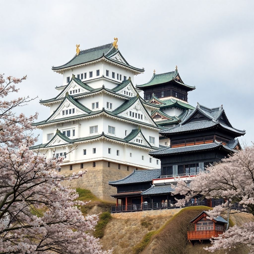 Самурайские замки Японии: история, архитектура и культурное наследие