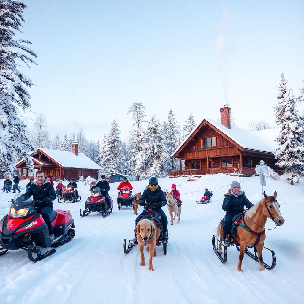 Зимний отдых в России становится всё популярнее благодаря активным и новым форматам туризма