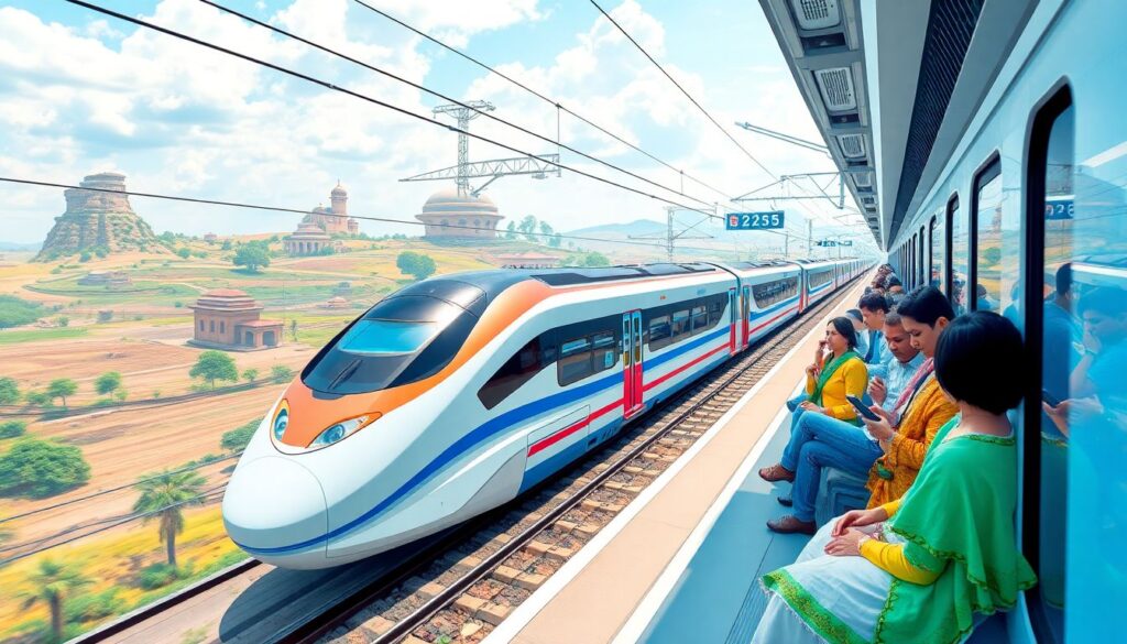 Как путешествовать по Индии на поезде - иллюстрация