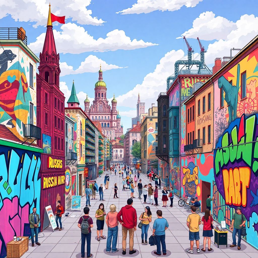 Фестивали уличного искусства в России: лучшие маршруты и города для вдохновения