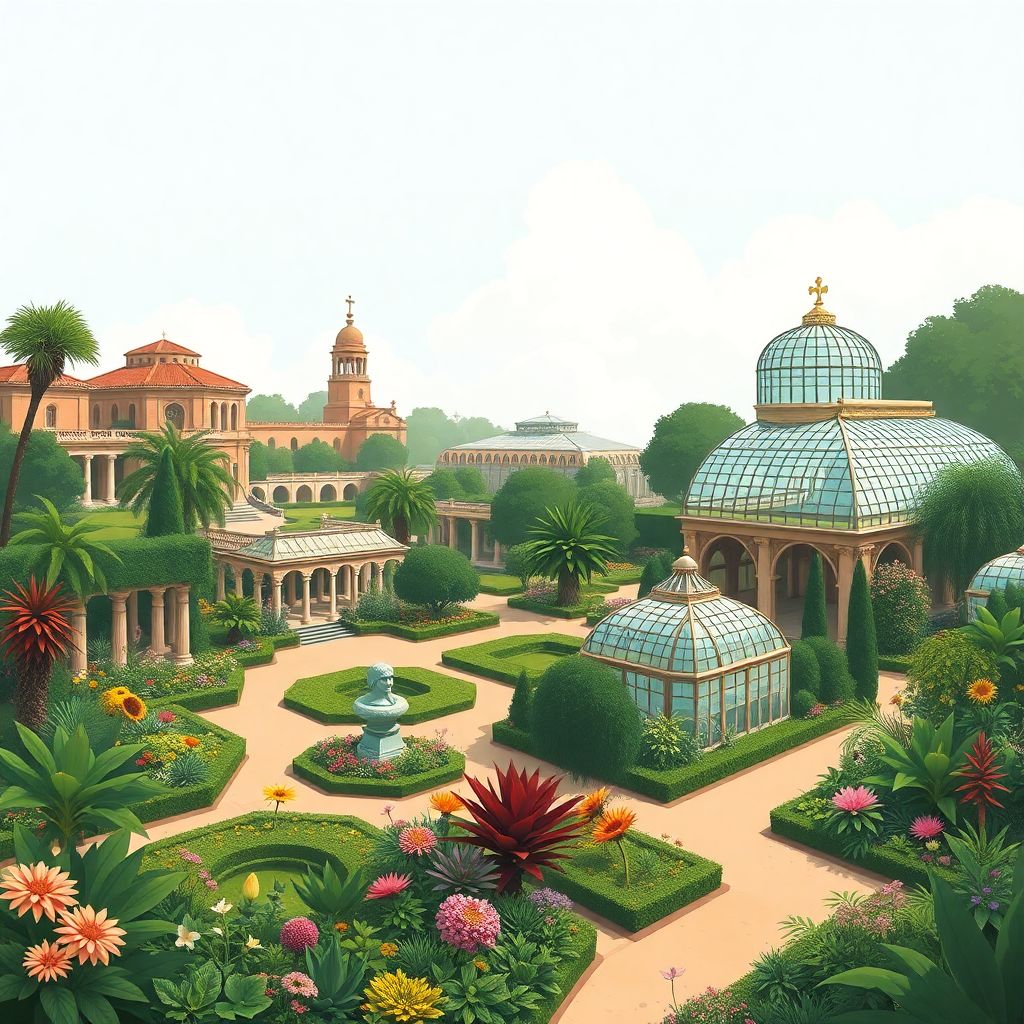 Самые красивые ботанические сады мира с уникальными растениями и ландшафтами