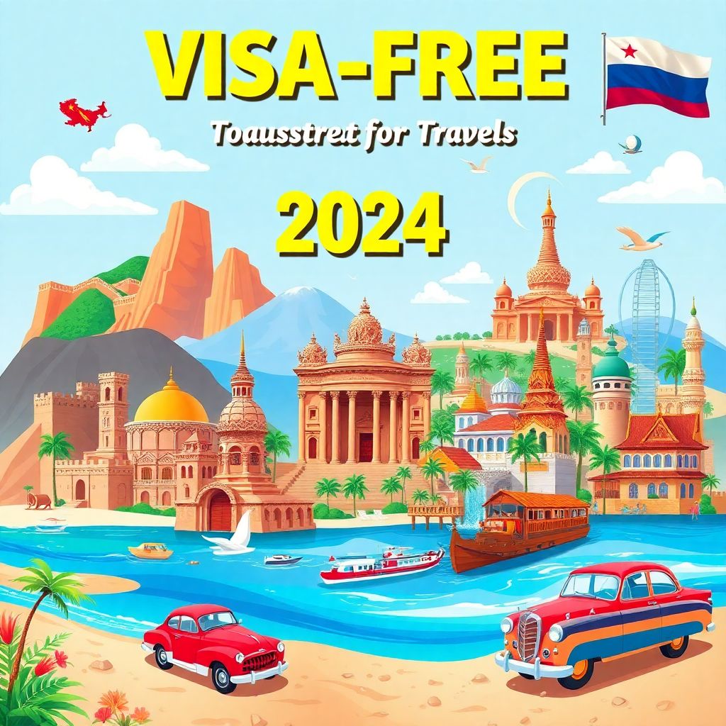 Безвизовые страны для россиян в 2024 году: куда поехать без оформления визы легко и удобно