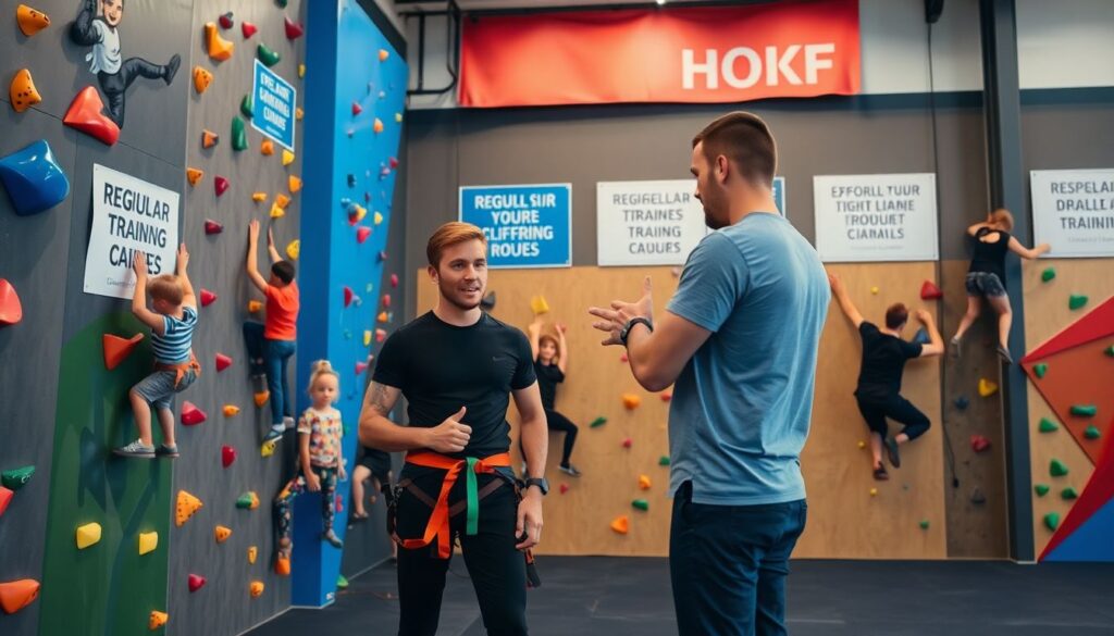 Лучшие места для скалолазания для начинающих - иллюстрация