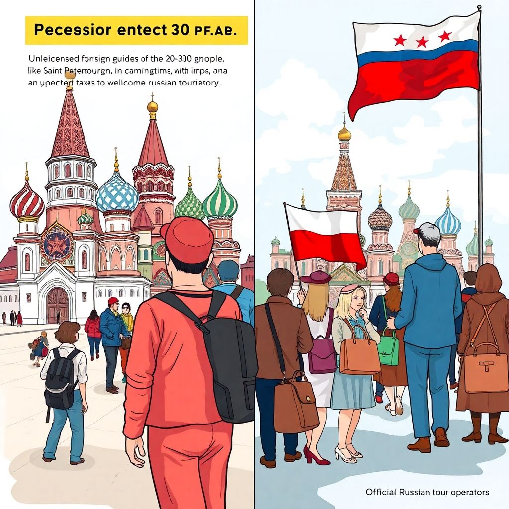 Нелегальные гиды угрожают туризму в России и подрывают развитие въездного сектора