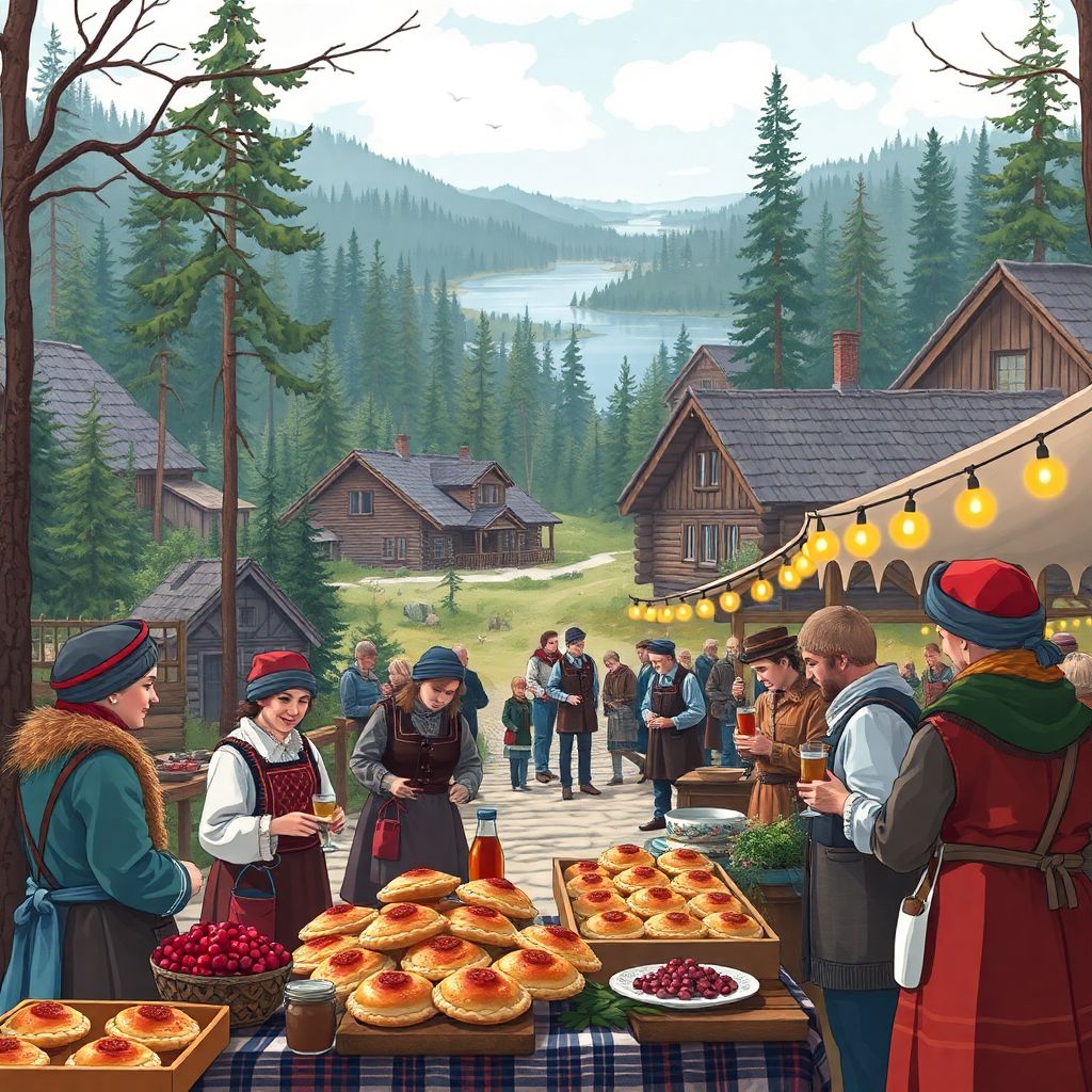 Кулинарные маршруты Вологодской области: вкус северной кухни и традиционного гостеприимства