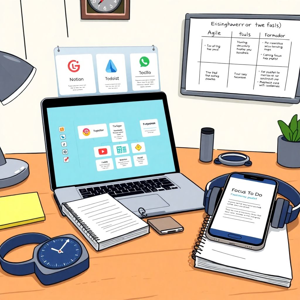 Как оставаться продуктивным в течение дня и достигать целей без выгорания