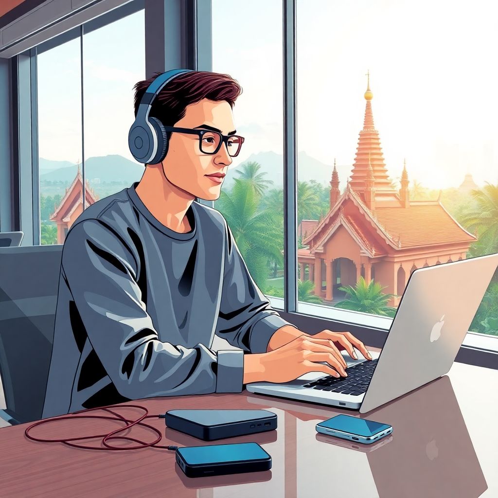 Работая удаленно во время путешествий — как эффективно совмещать работу и отдых