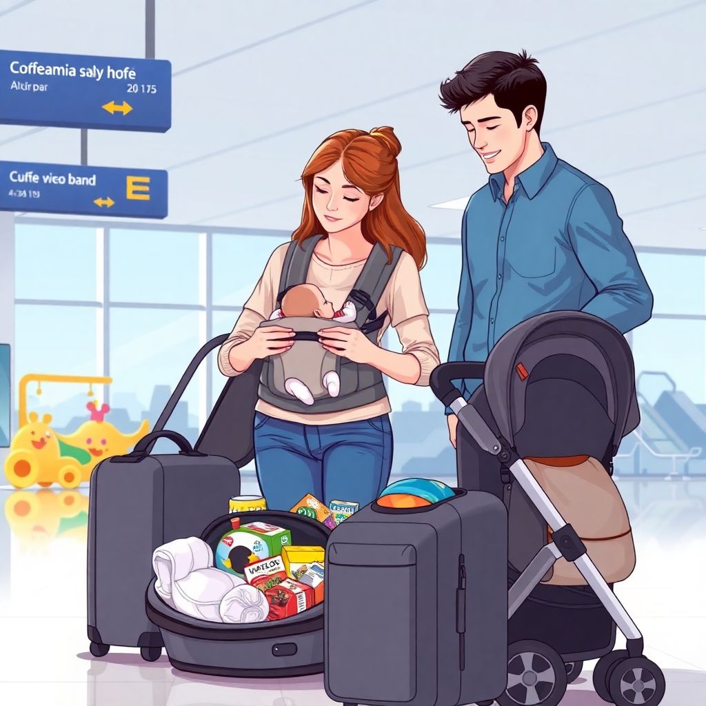 Путешествие с маленьким ребенком на самолете: полезные советы для родителей