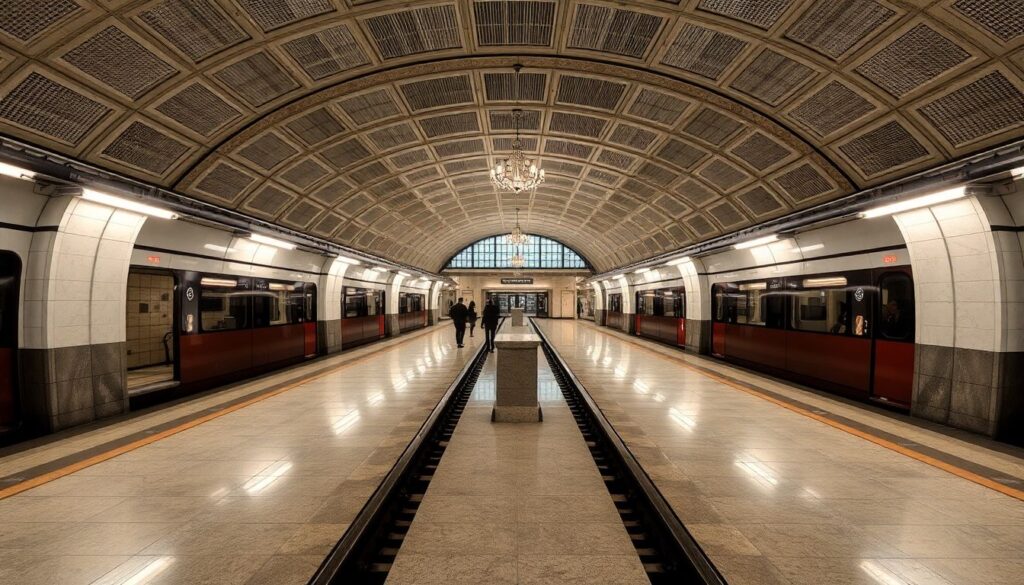 Самые красивые станции метро в мире - иллюстрация