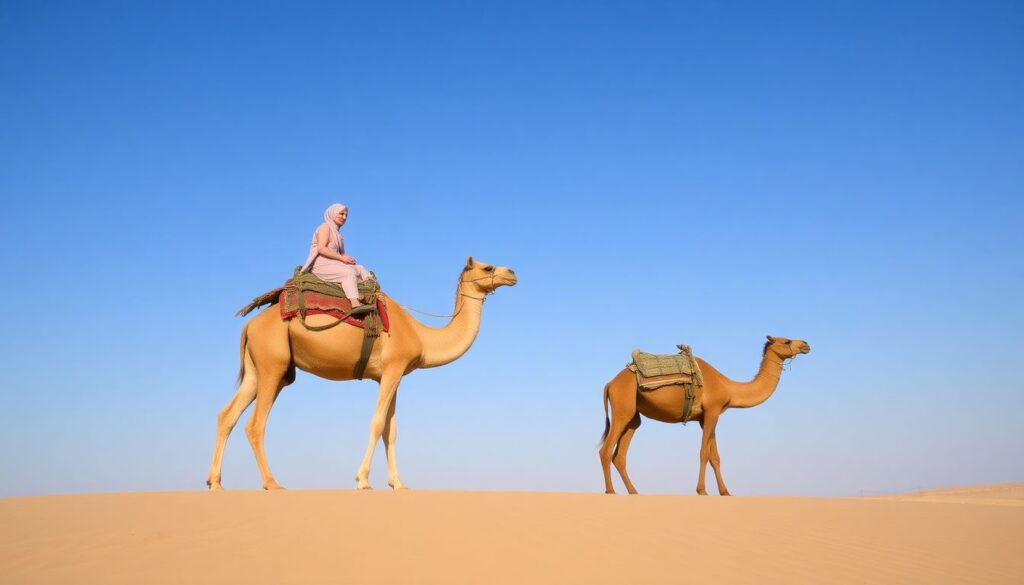 Пустыня Сахара: как организовать путешествие на верблюдах - иллюстрация