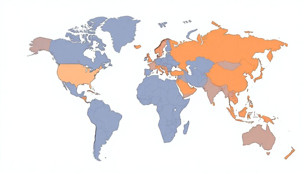 Самые маленькие страны мира - иллюстрация