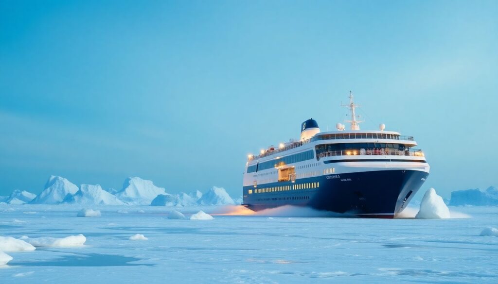 Путешествие в Антарктиду: экспедиционный круиз на край света - иллюстрация