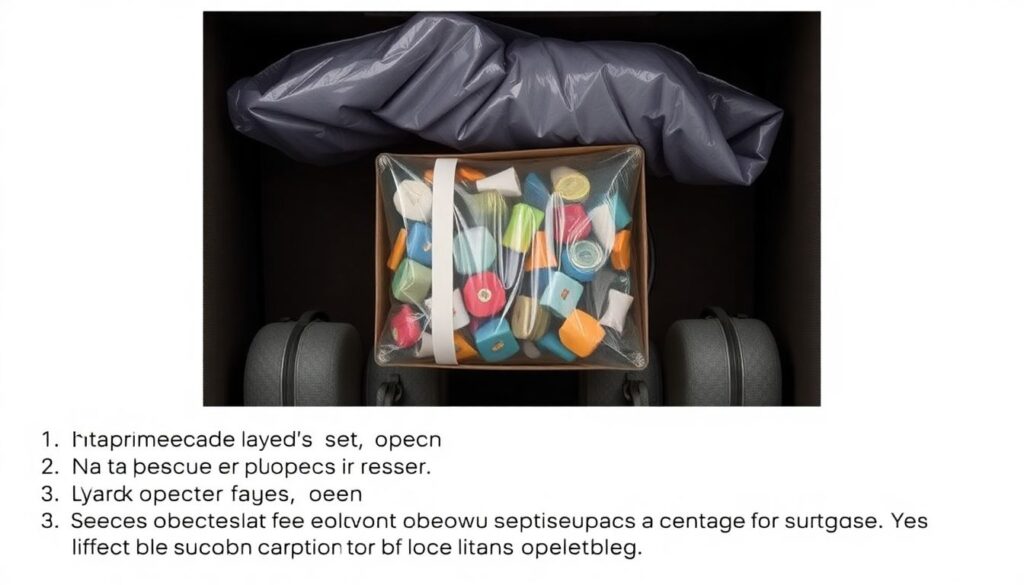 Как правильно паковать хрупкие сувениры в багаж - иллюстрация