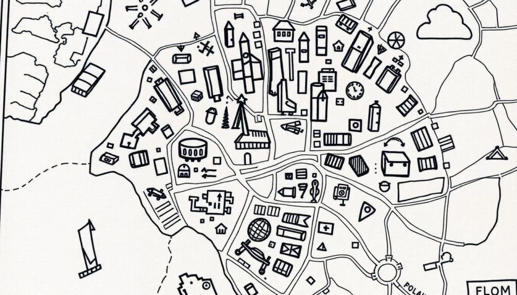 Как не потеряться в незнакомом городе: навигация и ориентирование - иллюстрация