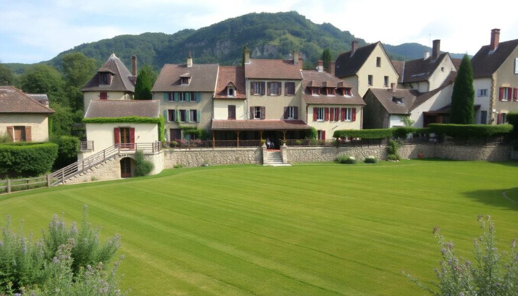 Самые красивые деревни Франции - иллюстрация