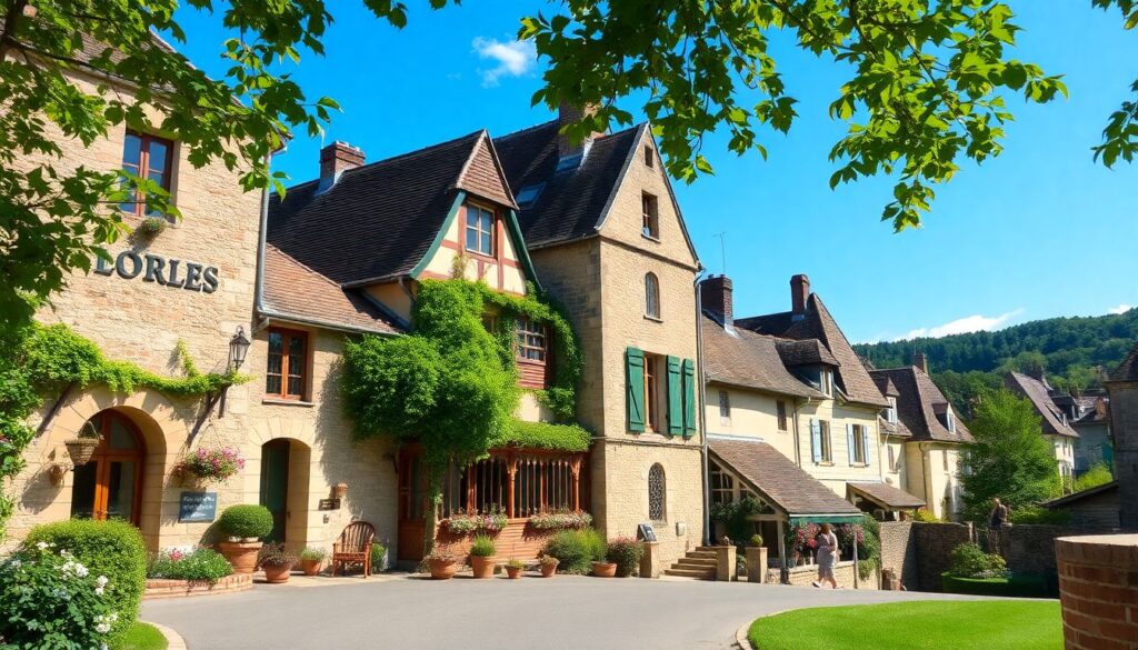 Самые красивые деревни Франции - иллюстрация