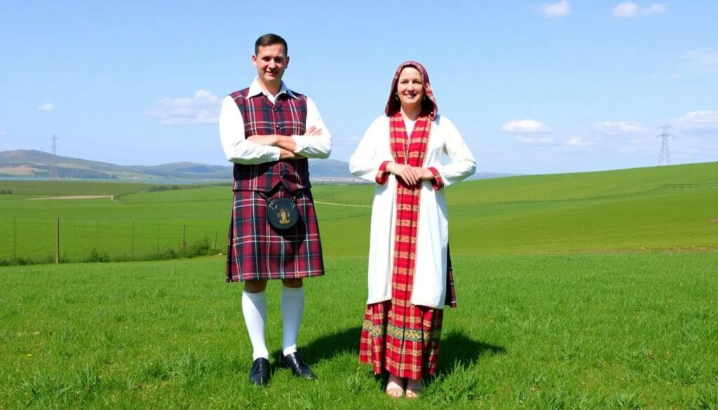 Традиционная одежда народов мира: от кимоно до сари - иллюстрация