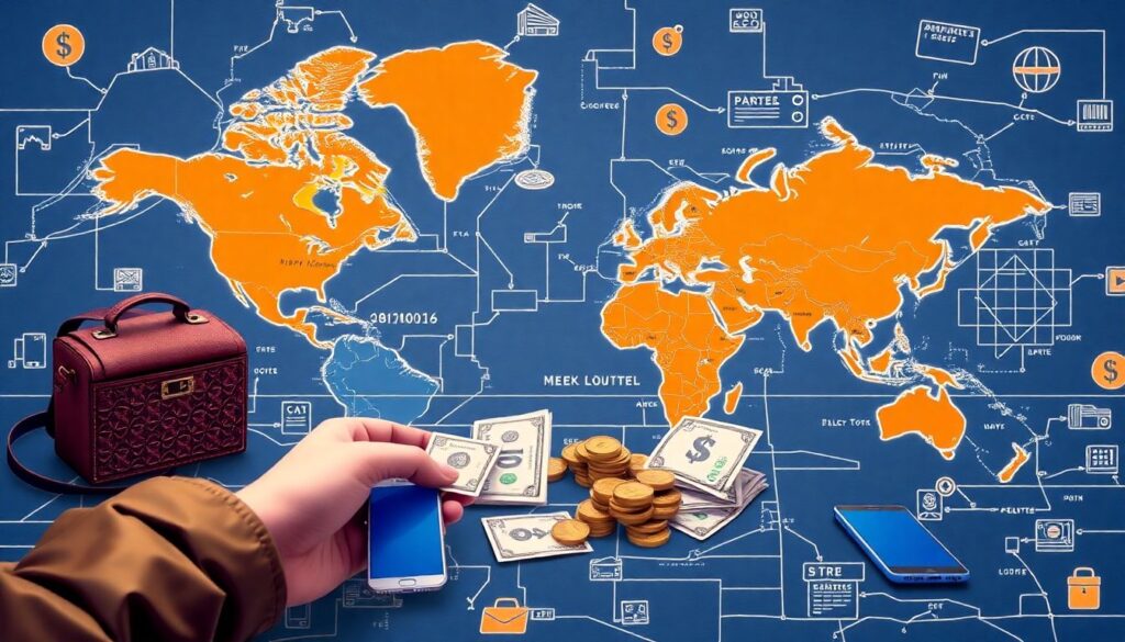 Как уберечь деньги и документы в путешествии - иллюстрация