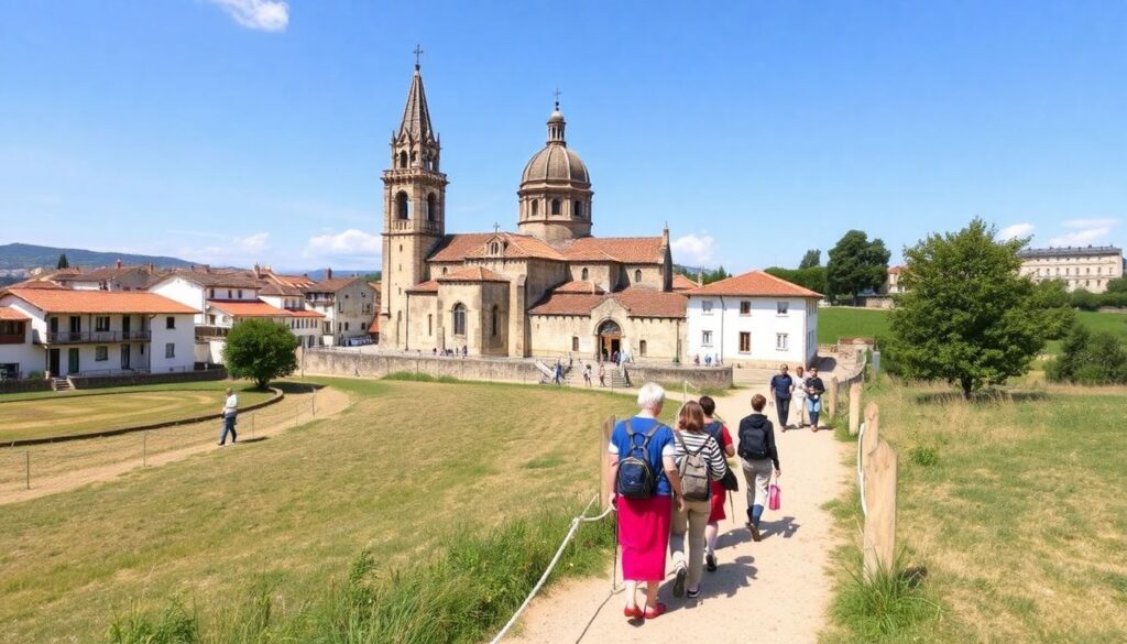 Паломнические туры: путь Святого Иакова в Испании - иллюстрация