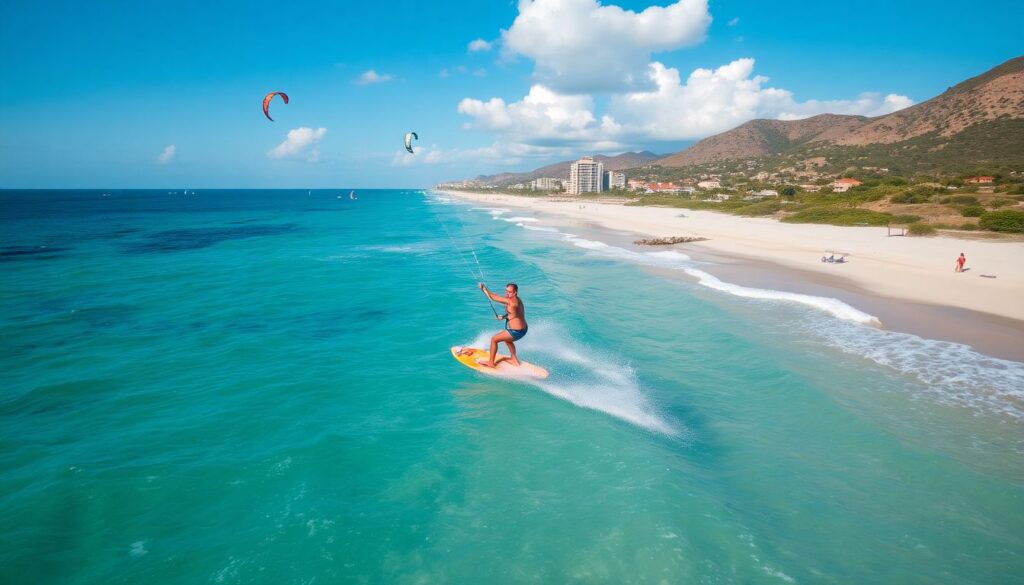 Лучшие места для кайтсерфинга по всему миру - иллюстрация
