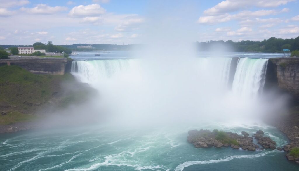 Ниагарский водопад: с какой стороны лучше смотреть - иллюстрация