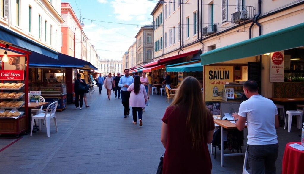 Как экономить на еде в путешествии - иллюстрация