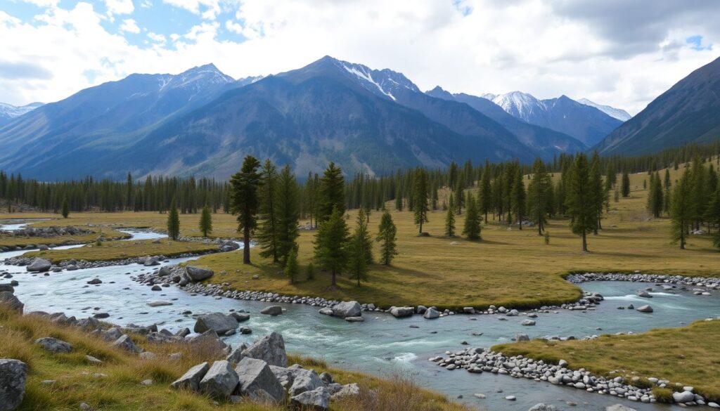 Национальные парки России - иллюстрация