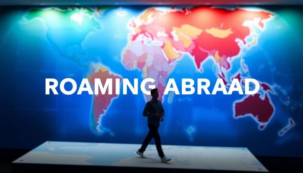 роуминг - иллюстрация