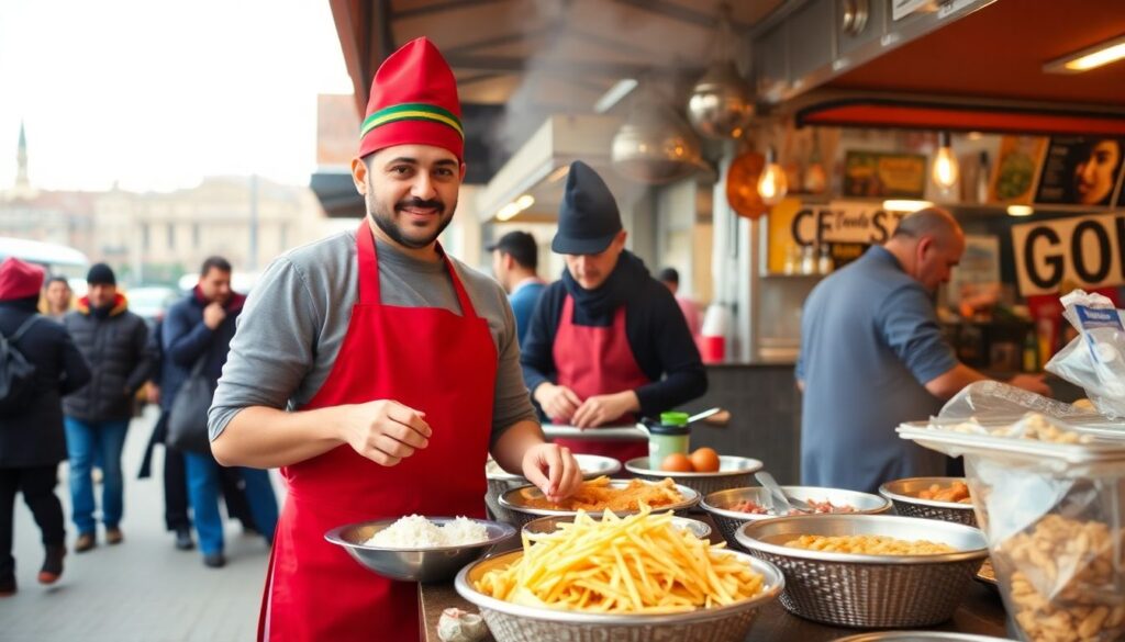 Что попробовать из уличной еды в Стамбуле - иллюстрация