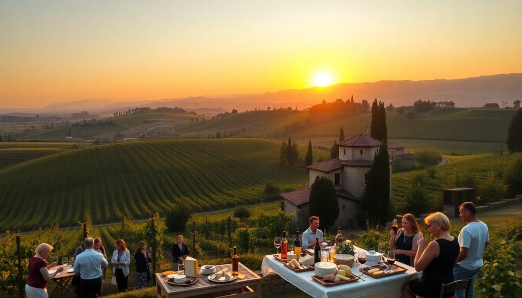 Эногастрономический тур по Тоскане: вино и сыр - иллюстрация