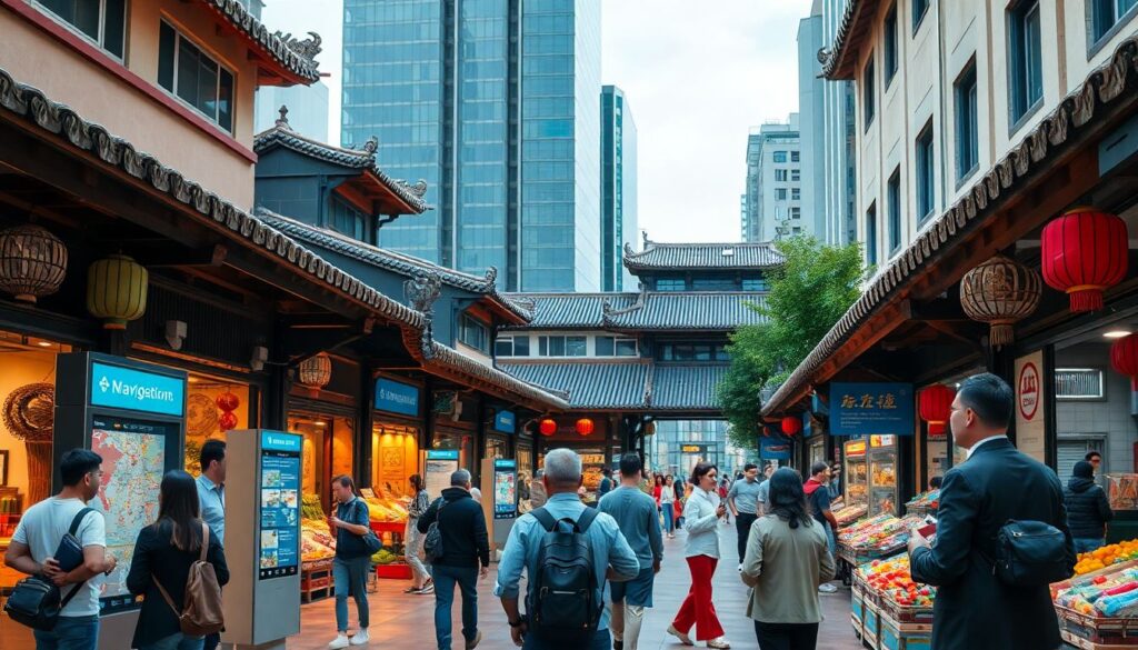 Традиционные рынки мира: от Гранд-базара до рынка в Марракеше - иллюстрация