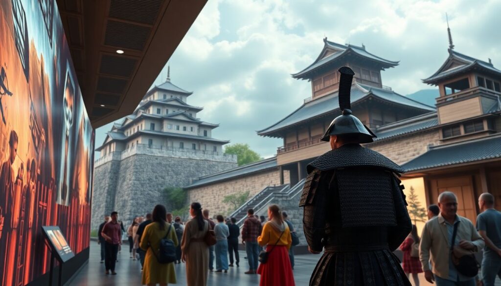 История самураев: путешествие по замкам и музеям Японии - иллюстрация