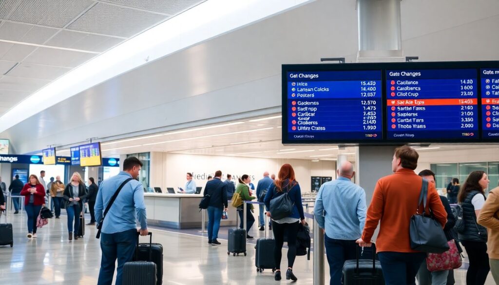 Как ориентироваться в аэропорту: пошаговый гид для новичков - иллюстрация